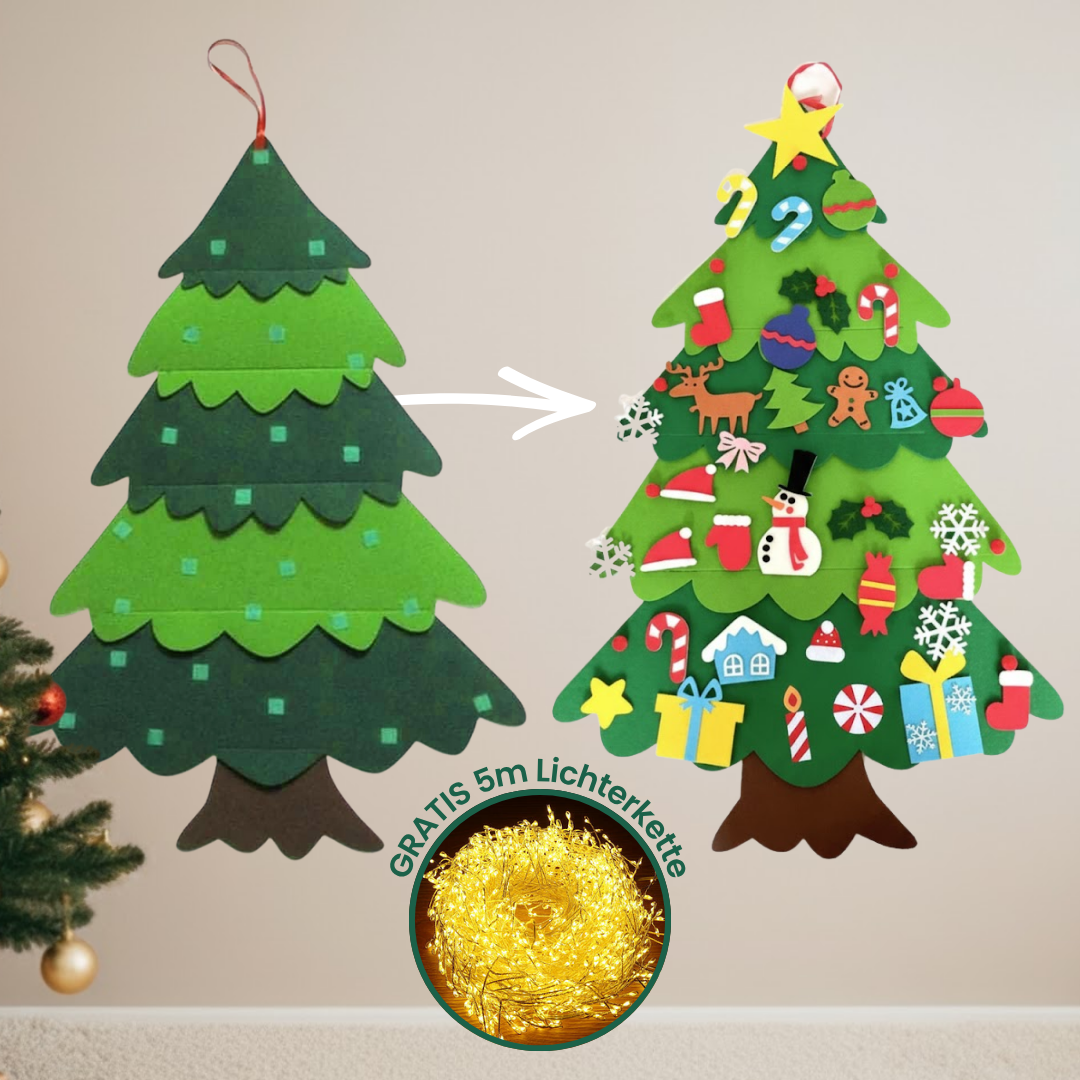 Montessori Weihnachtsbaum