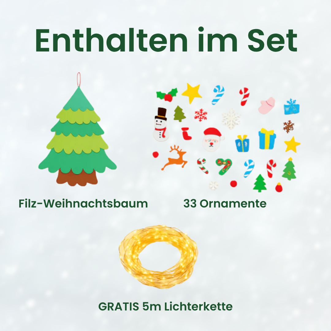 Montessori Weihnachtsbaum